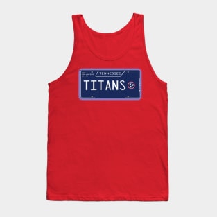 TN License Plate- TITANS Tank Top